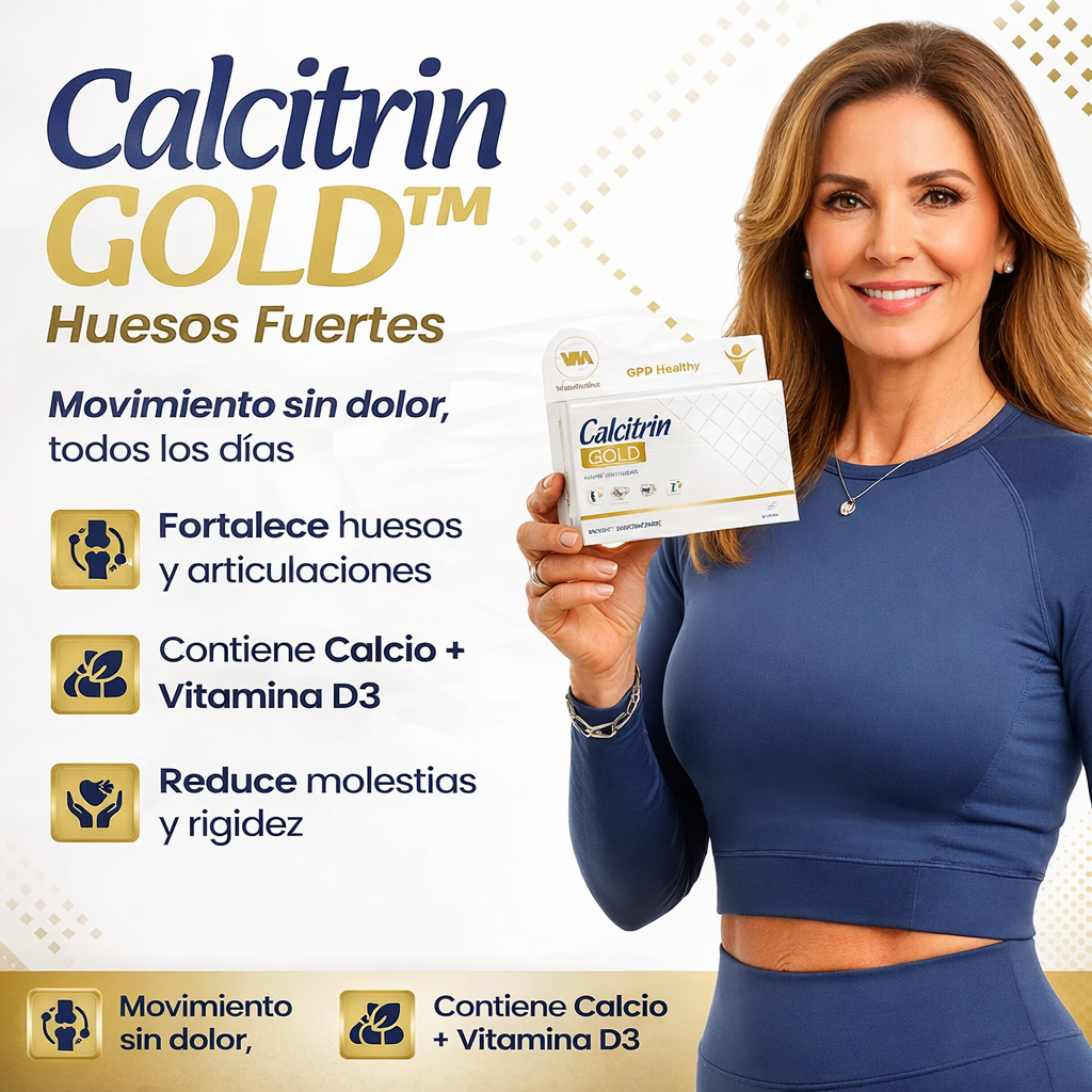 Calcitrin Gold® – Soporte Avanzado para Articulaciones