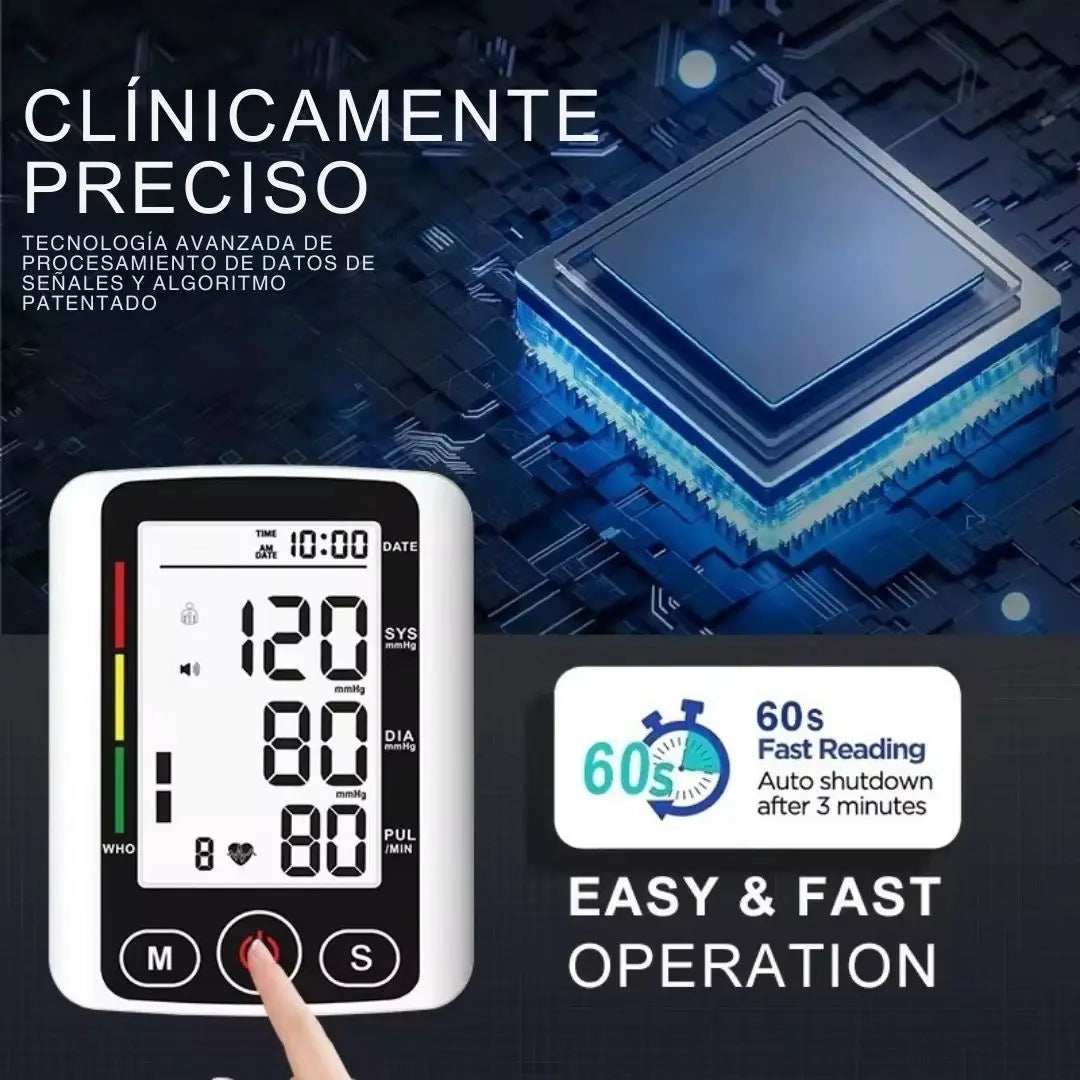 CardioSense - Tensiómetro de Brazo 💓