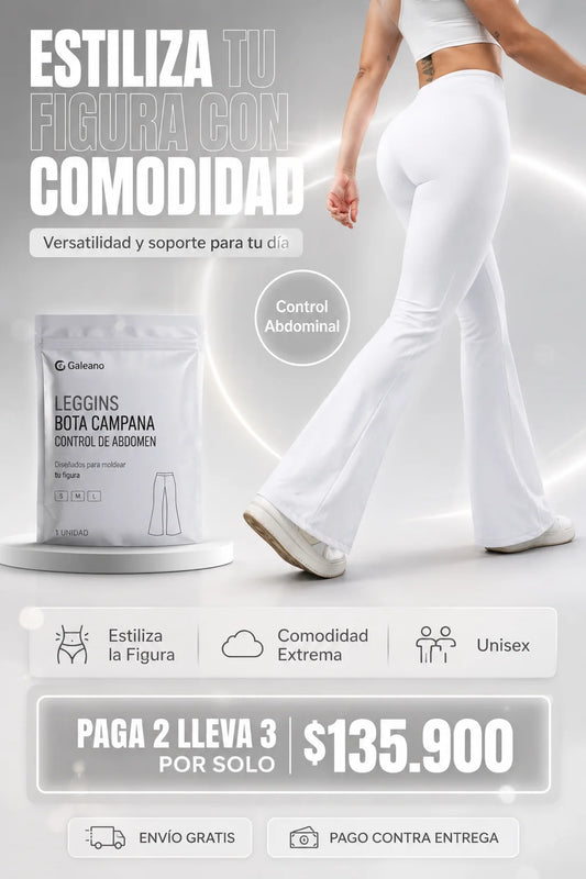 Leggins bota campana control de Abdomen